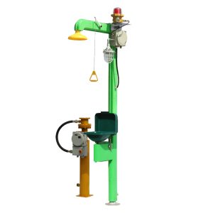 DAAO6615EH-D Electrical Heated Freeze Protected Emergency Shower and Eye Wash Station