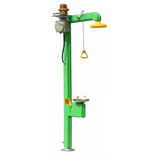 DAAO6615-EF Cable Heated  Freeze Protected Emergency Shower and Eye Wash Station