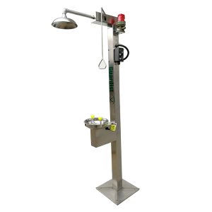 DAAO6615-EF-G Cable Heated  Freeze Protected Emergency Shower and Eye Wash Station
