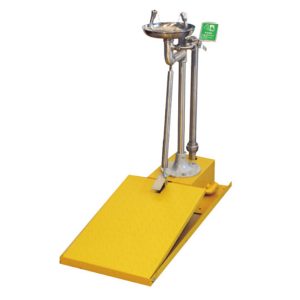 DAAO6625 Anti-freeze Emergency Eye Wash Station Auto Emptying Foot Pedal