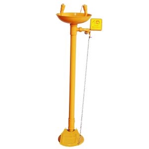 DAAO6623-J Pedestal Stainless steel Emergency Eye Wash Station with ABS Coating & Foot Pedal