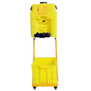 DAAOBX-6 Portable Emergency Eye Wash Station with Waste Water Collection Tray