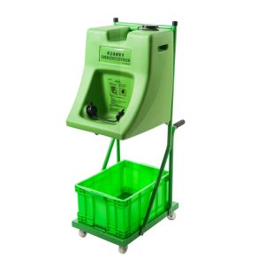 DAAOBX-7 Portable Emergency Eye Wash Station with Waste Water Collection Tray
