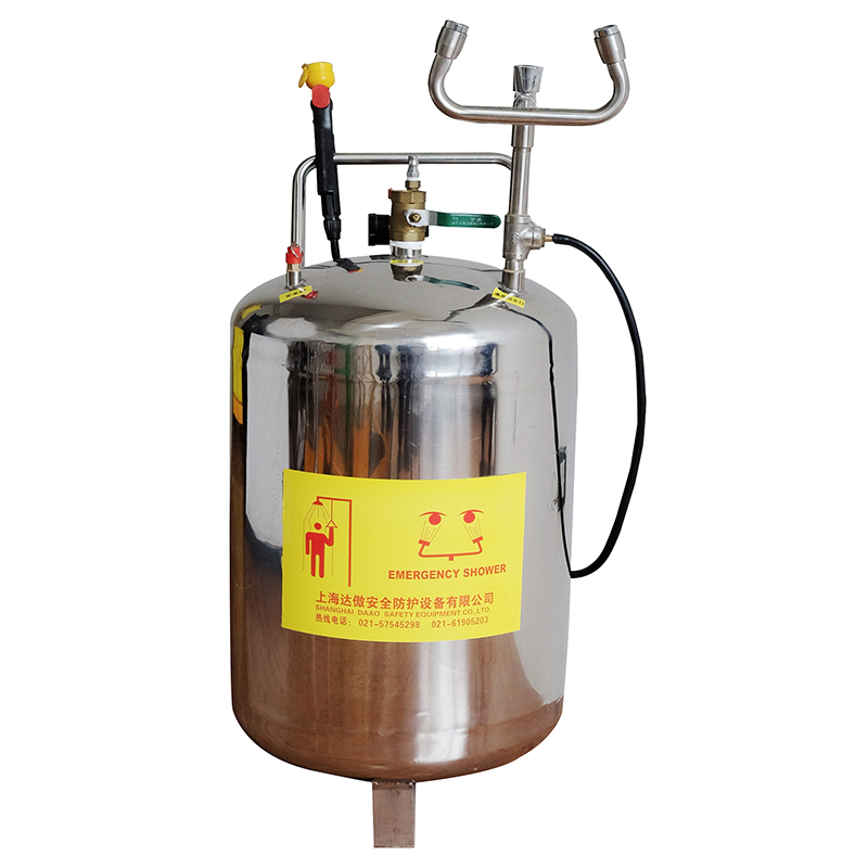 DAAOBX-8 Stainless Steel Portable Emergency Eye Wash Station Self Pressure 20Gallon