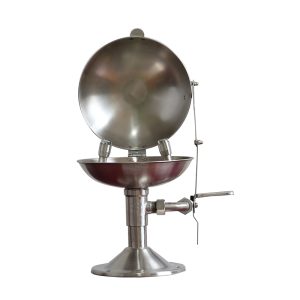 DAAO6640-X Stainless Steel Wall Mounted Eye Wash Station with Cover Lid