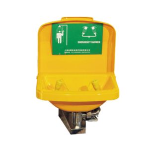 DAAO6643-D Stainless Steel Wall Mounted Eye Wash Station with ABS Coating & Cover Lid