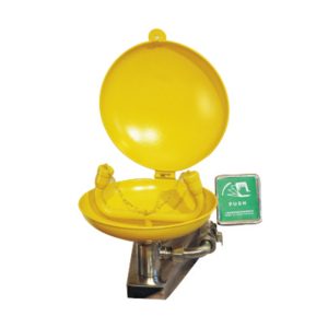 DAAO6643-X Stainless Steel Wall Mounted Eye Wash Station with ABS Coating & Cover Lid