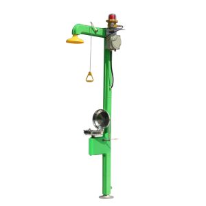 DAAO6615-EF-X Cable Heated  Freeze Protected Emergency Shower and Eye Wash Station