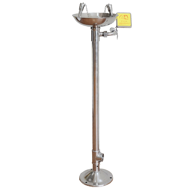 DAAO6620 Pedestal Stainless steel Emergency Eye Wash Station with - Image 2