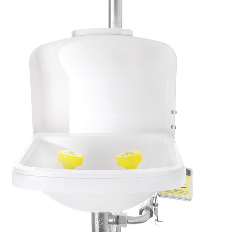 6610-d Compound Emergency Shower and Eye Wash Station with Eyewash Bowl Lid(pvc) - Image 3
