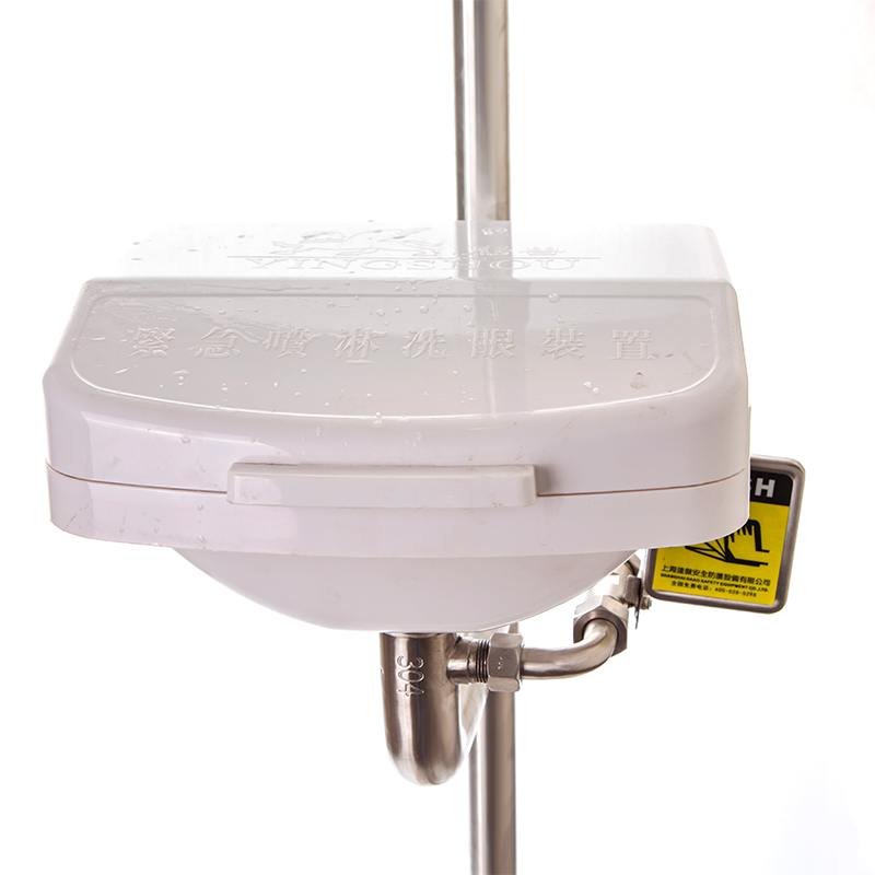 6610-d Compound Emergency Shower and Eye Wash Station with Eyewash Bowl Lid(pvc) - Image 4