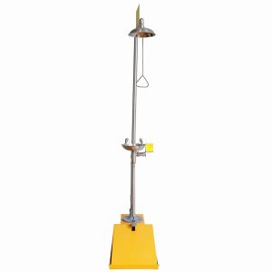 DAAO6615 Anti-freeze Emergency Shower and Eye Wash Station Auto Emptying Foot Pedal