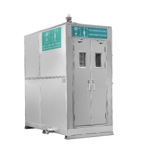 ODM Outdoor EAC Russia Emergency Safety Shower Booth